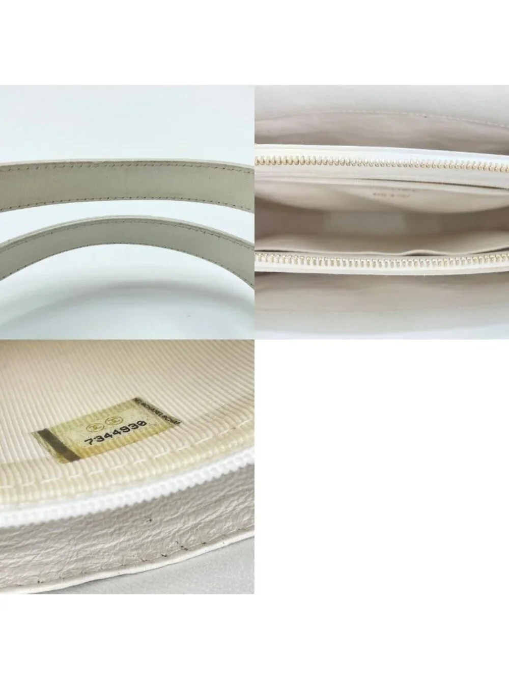 Chanel Handbag Quilted White